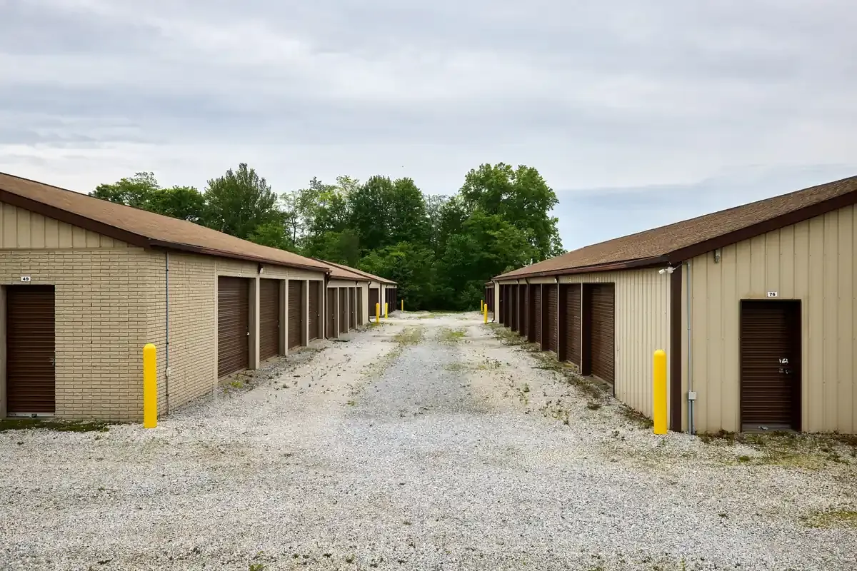 Drive-up access storage units KO Storage of Doylestown, OH